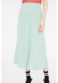 falda-midi-con-cintura-elastica-y-estampado-de-lunares-verde (2)